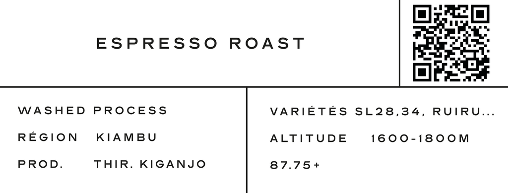 250g de café Thiririka Kiganjo