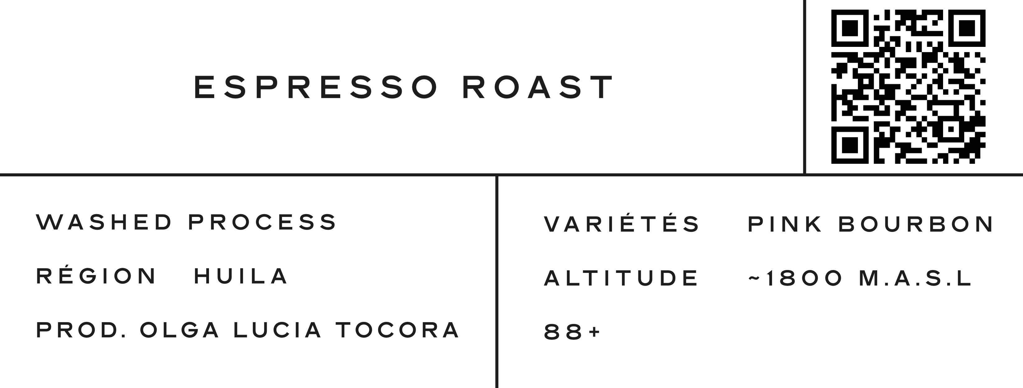 250g de café La Tormenta Colombie