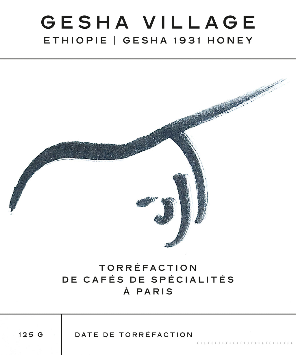 125g de café Gesha Village Honey Éthiopie